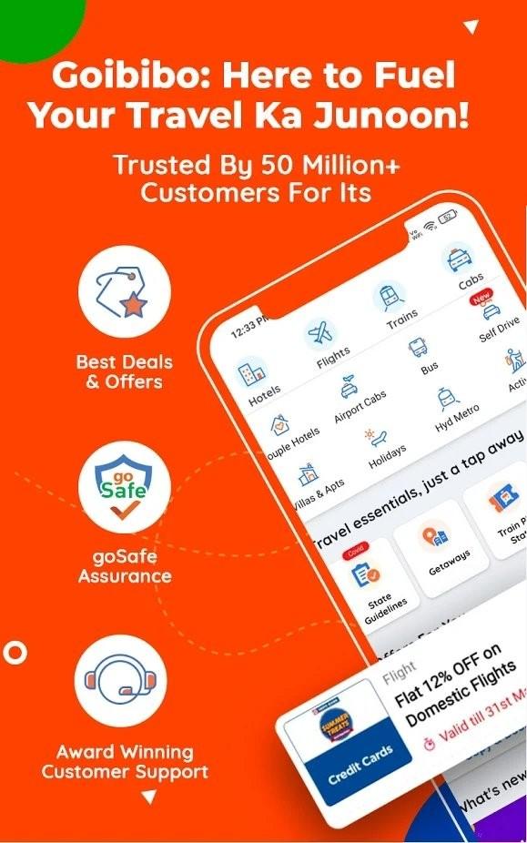 goibibo预订酒店app下载,goibibo,酒店app,旅行app