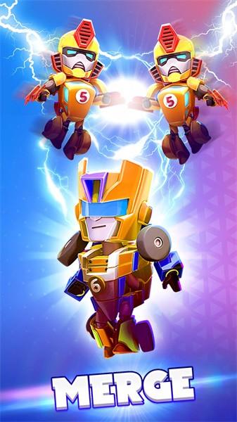 机器人工厂2最新版(merge robots 2)下载,机器人游戏,经营游戏,mergerobots2
